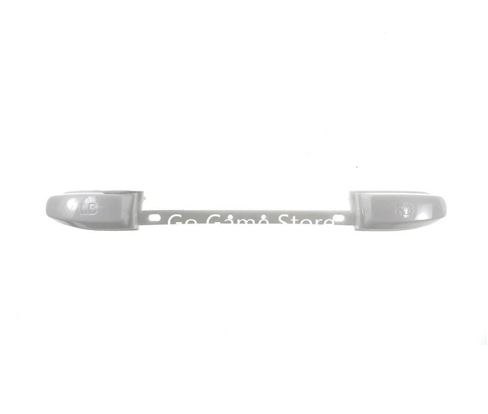 Kit pulsanti bianco e nero 2 pezzi paraurti LB RB per XBOX360 maniglia cablata e wireless striscia di copertura pulsante LB RB