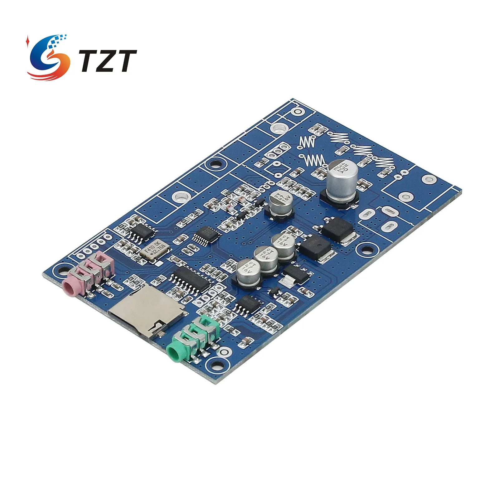 TZT 5W-7W FM Transmitter Kit Radio Station PLL Stereo Digital Frequency Kit Unassembled + LCD Display