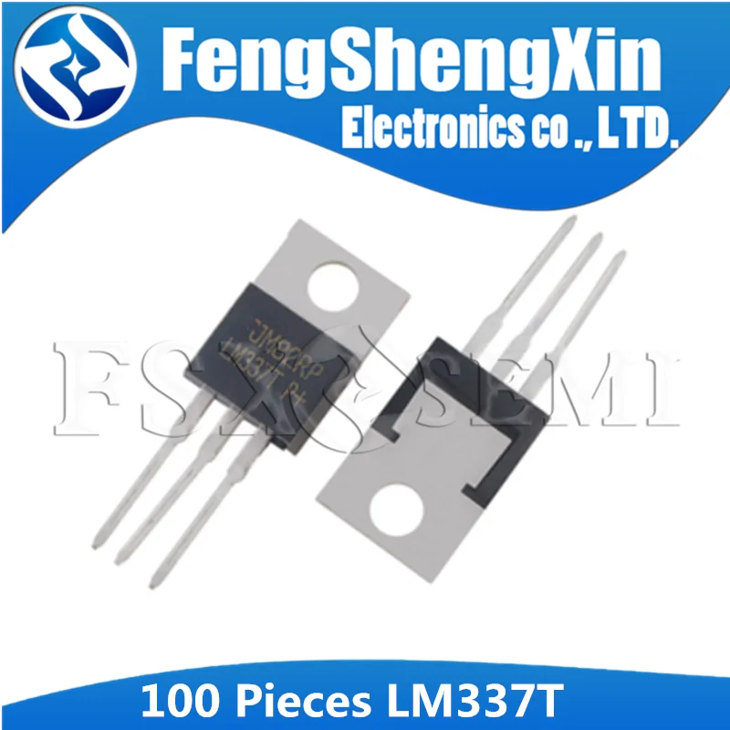 100pcs/lot New  LM337 LM337T  -1.2-37V  High performance linear regulators TO-220