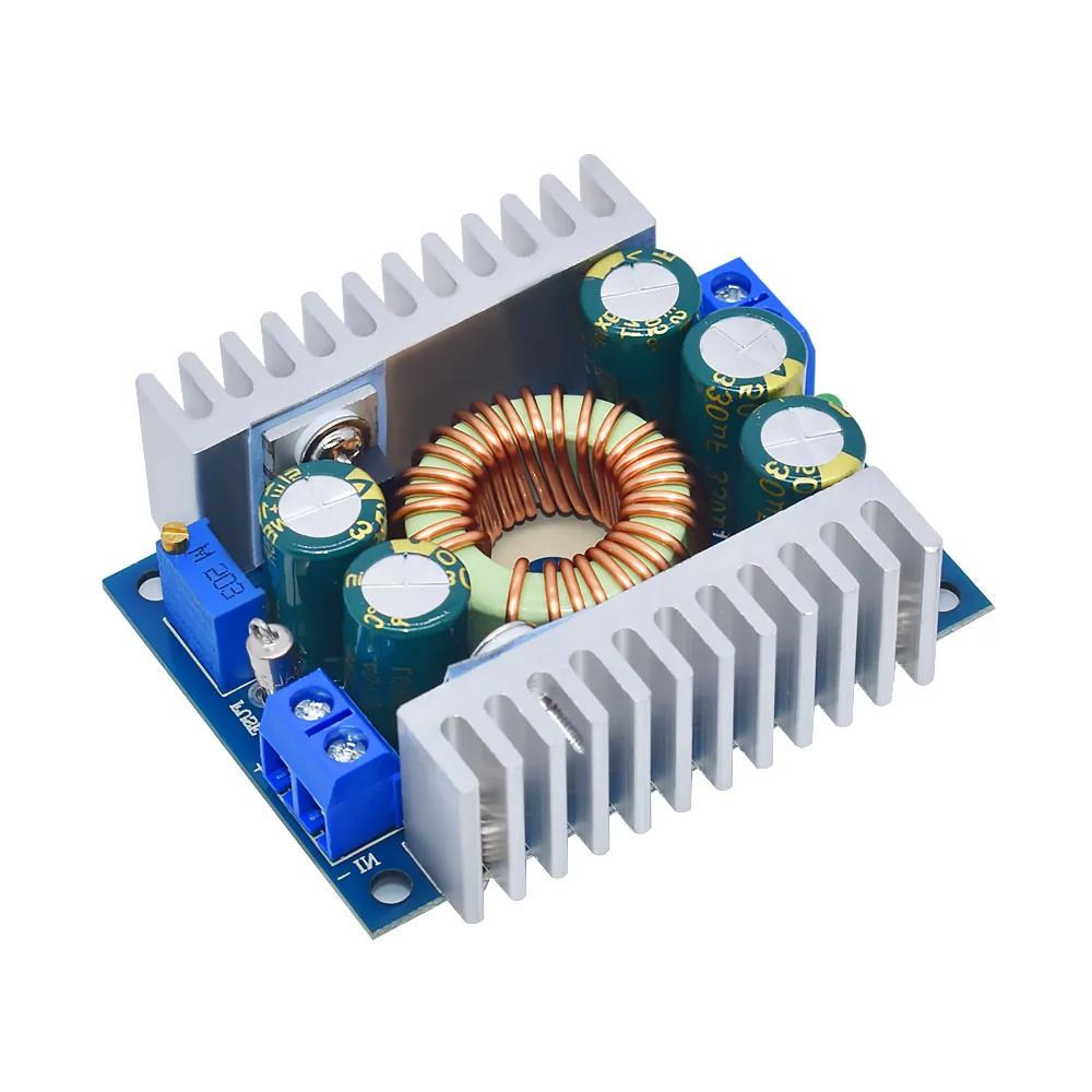 100W 5-40V 12A DC-DC High Power Low Ripple Adjustable Step-down Module 95% Efficient Car Power Module 12/24V to 3.3V/5/12V