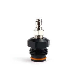 Adaptador de relleno de ASA de parte de llenado de manguera remota de bobina con desconexión rápida macho, relleno de pezón de Paintball ASA macho, nuevo