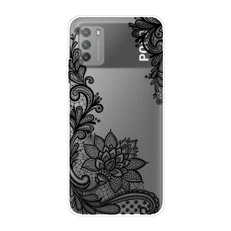 Cho Coque POCO M3 Ốp Lưng Trong Suốt TPU Ốp Điện Thoại Silicon Dành Cho Xiaomi Poco M3 Pro Ốp Lưng 5G PocoX4 m4 Pro 5G Rõ Ràng Funda Túi