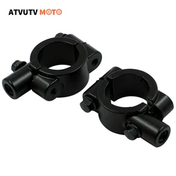 1pair M8 M10 22mm 25mm Motorcycle Mirror Mount Holders Bracket Clamp For Motorbike Moped Dirt Pit Bike ATV Quad 4 Wheeler