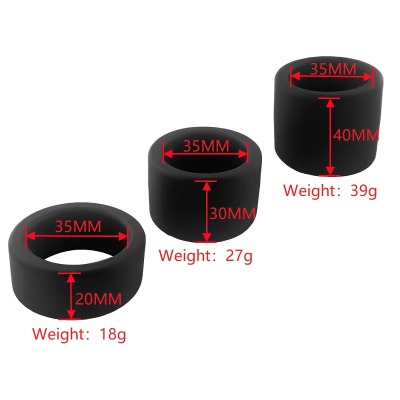 Male Silicone penis lock cock Ring bondage Erection Delay Ejaculation Reusable Enlargement ball stretcher BDSM Sex Toy for Men