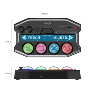 IPEGA PG-P4016 für PS4 PS5 PS5 Play Controller mit Touch Bar hat Sony PlayStation 4 Game Hatsune Miku/Tom Future DX DX Licht gebracht 10 Hauptverkäufe Ipega Manete - №5
