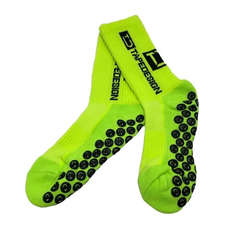 Neue Stil Fußball Socken Runde Silikon Saugnapf Grip Anti Slip Fußball Socken Sport Männer Frauen Baseball Rugby Socken