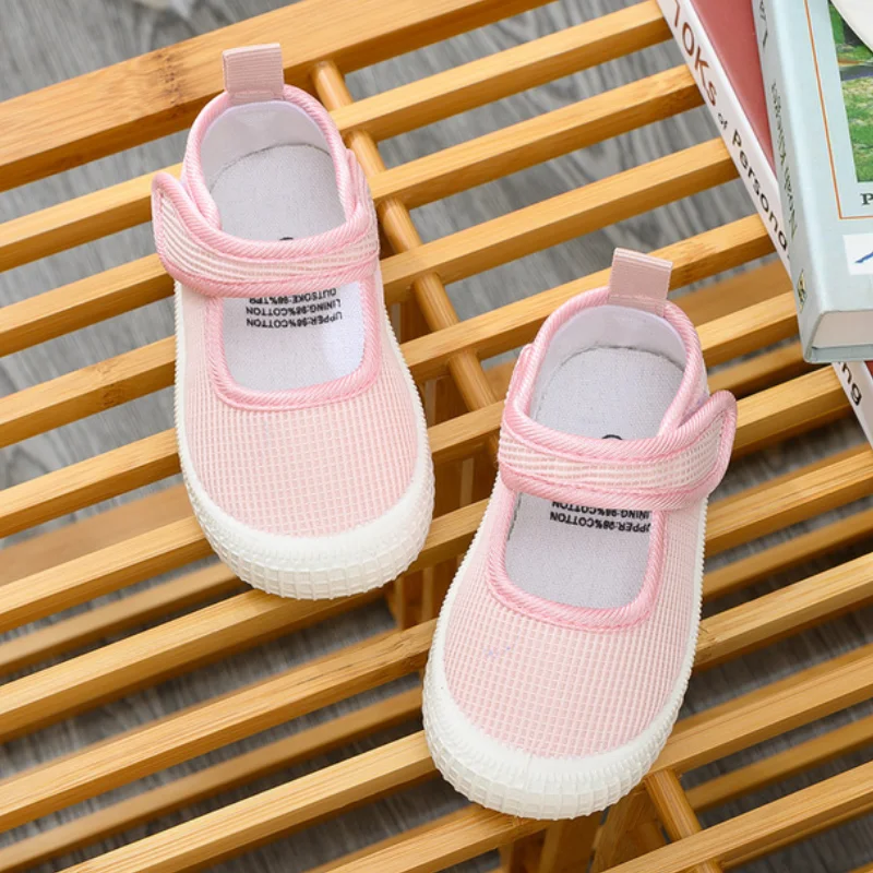 

Spring Summer Children Shoes For Boys Baby Shoes Solid Color Kids Canvas Shoes Girls Sneakers Breathable Toddler Shoes CSH1141