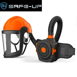 Panoramic View Grinding Air Fed Respirator PAPR Auto Darkening Filter Welding Helmet Mask Filter For Welder Machine