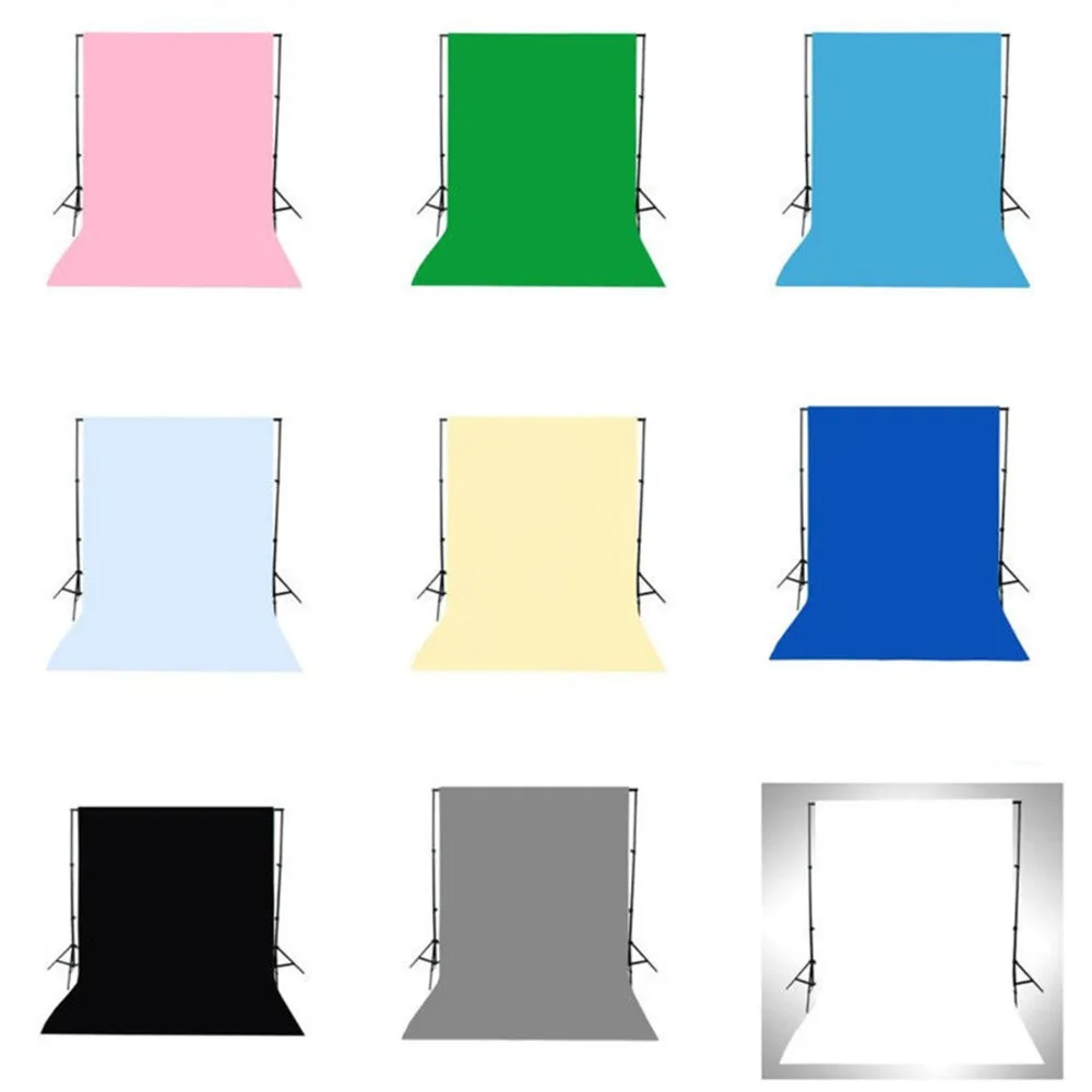 

Vinyl Background Photography 9 Colors Solid Pure Color Backdrops Photo Background Props Seamless Photo Studio Backdrop Photocall