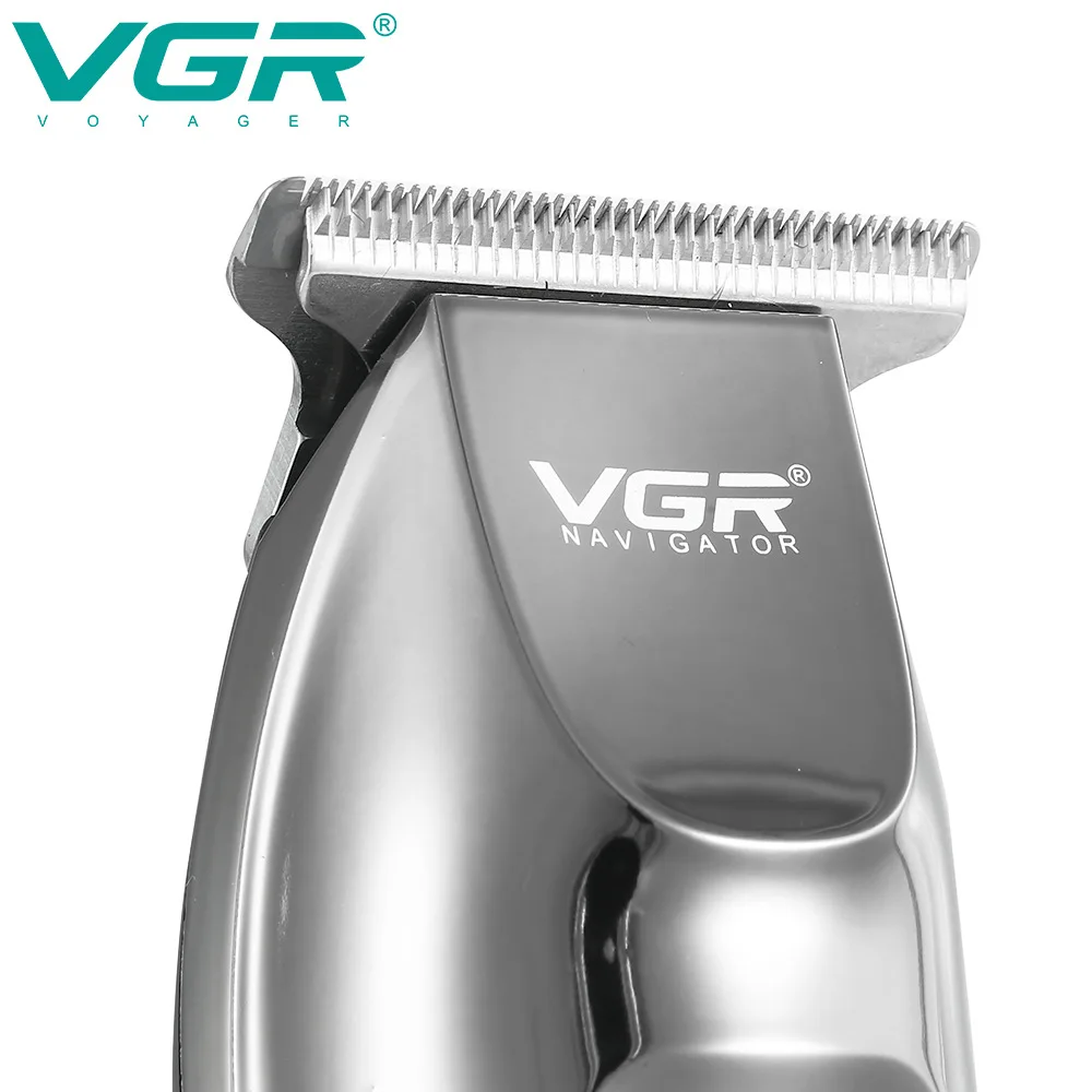 เครื่องโกนหนวด vgr 070ที่ตัดขนสำหรับมืออาชีพอุปกรณ์ดูแลส่วนบุคคลใช้ต่อร้านตัดผมร้านตัดผมแบบมีชาร์จไฟได้ V070 vgr
