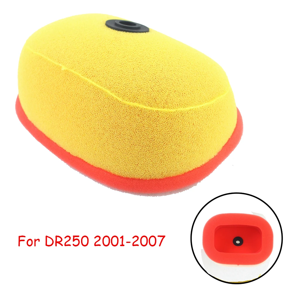 

For Suzuki DR250 DR 250 2001-2007 Motorcycle Replacement Air Intake Filter Sponge Air Filter Cleaner Foam