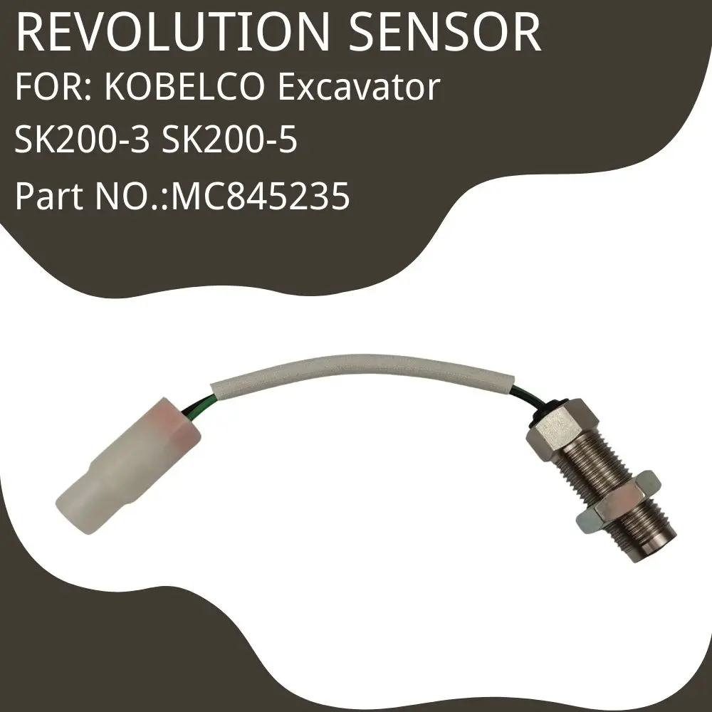 MC845235 RMP Revolution Sensor Speed Sensor for KOBELCO Excavator SK200-3 SK200-5 6D31T  Engine Replacement Part Accessories