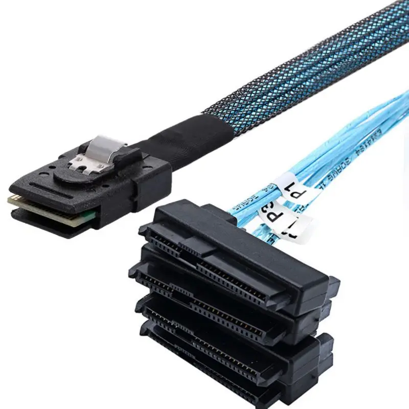 電源ポート付き内蔵ミニsasケーブル,sataケーブル,SFF-8087〜4 SFF-8482, 36ピン,8087〜29ピン,sasケーブル,電源ポート