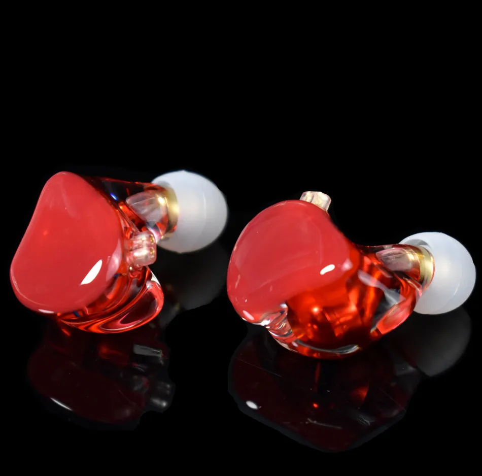 HANADOMI A2 IEM HIFI الراتنج Earphone10mm مجمع ديناميكية الحجاب الحاجز ستيريو سماعات قوية سماعة سلكية 0.78 مللي متر الصوت سماعة
