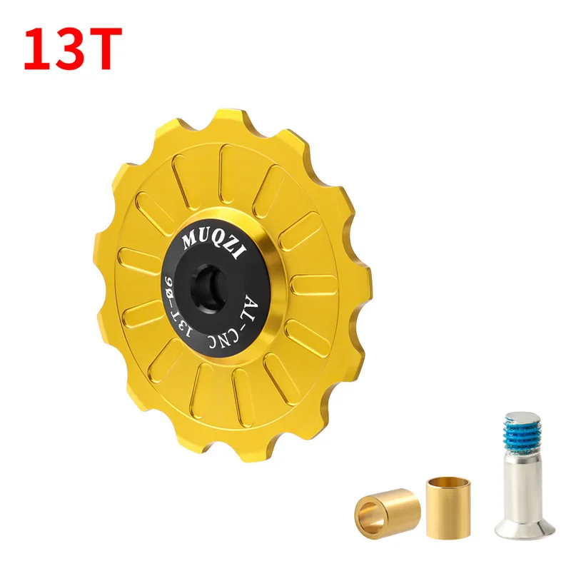 MUQZI Keramiklager Stützrad 11T 12T 13T 14T 15T 16T 17T MTB Rennrad Schaltwerk Ultraleichte Riemenscheiben
