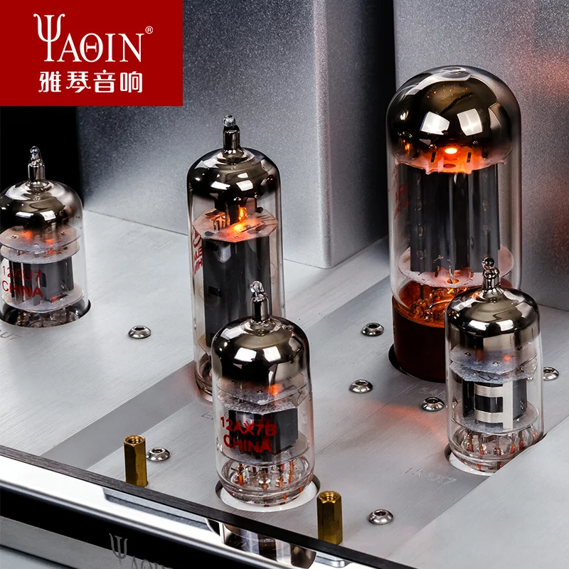 The  NEWest  YAQIN  B-2T fever HiFi tube pre-amplifier high-fidelity high-power home audio tube amplifier