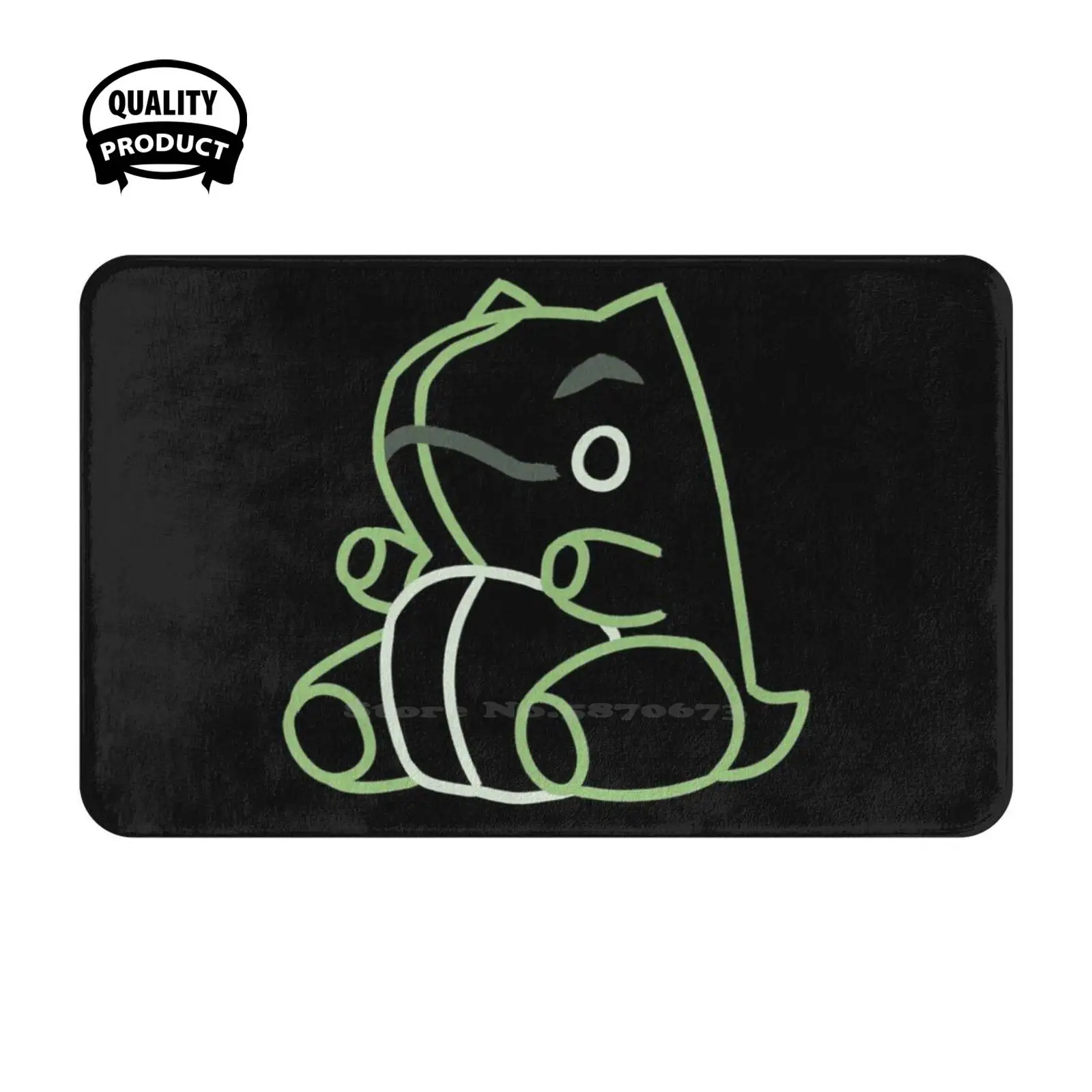 Minimal Substitute - Soft Cushion Home Carpet Door Mat Car Rug Cute Switch Funny Doll Ditto Froakie