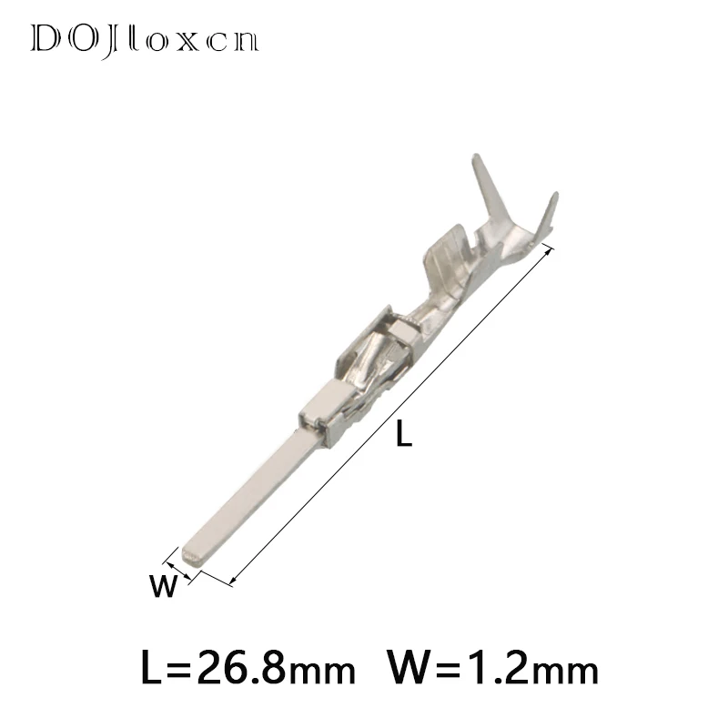 Tined銅コネクタ、Vw mogodan sagitarレーダー用の圧着ルーズピンプラグ、7-1452668-1、1.2mm、20個、50個、100個、200個