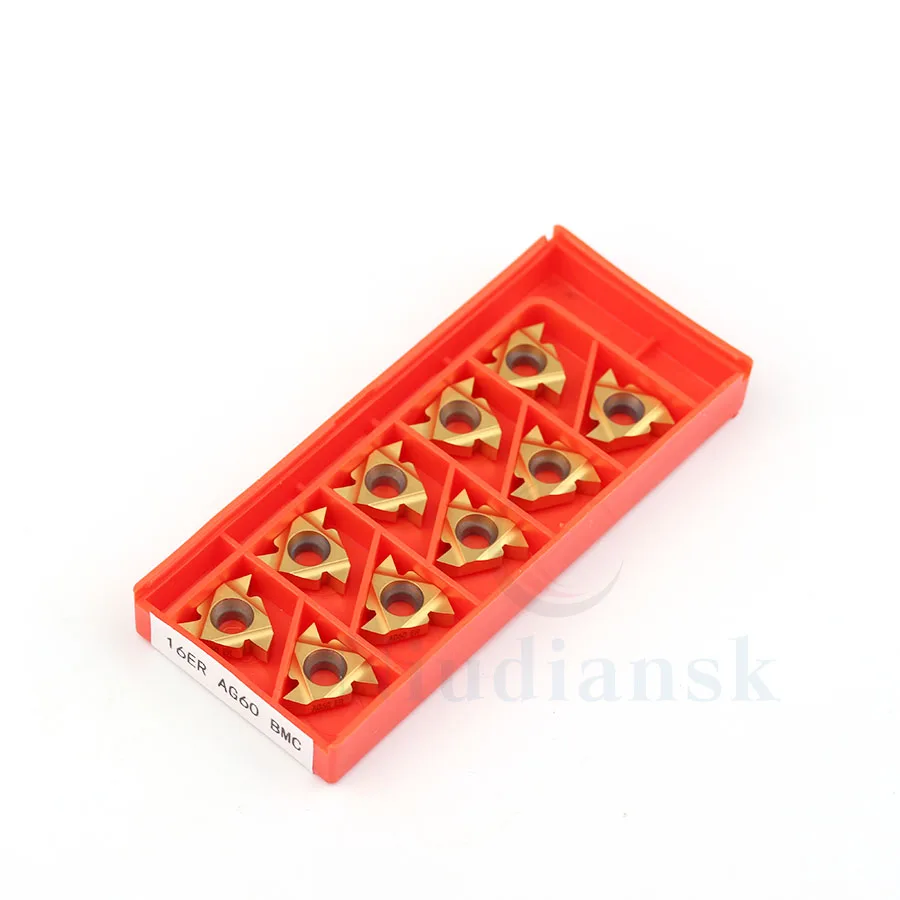 16ER AG60 A60 G60 AG55 A55 G55 BMC utensile per tornitura filettatura esterna inserto in metallo duro tornio CNC tornio inserto per filettatura utensile per tornio