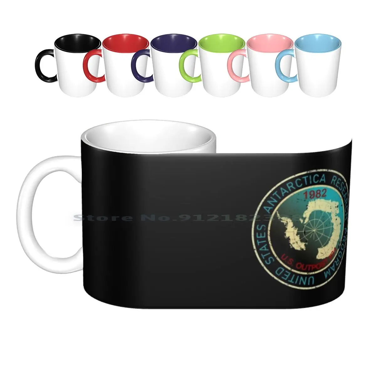 The Thing Antarctica Research Program Outpost 31 Ceramic Mugs Coffee Cups Milk Tea Mug The Thing Antarctica Research Program