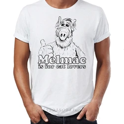 Hip Hop Men T-shirts Alf Life Form Melmac Awesome Artwork Drawing Printed Street Guys Tees Swag 100% Cotton Camiseta