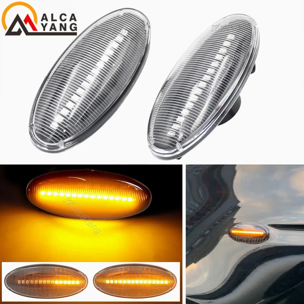 LED ديناميكية الحاجز الجانب ماركر بدوره مصباح إشارة لنيسان NV200 NV400 NP300 ورقة ميكرا مكعب ملاحظة Dualis مارس تيدا X-T #3