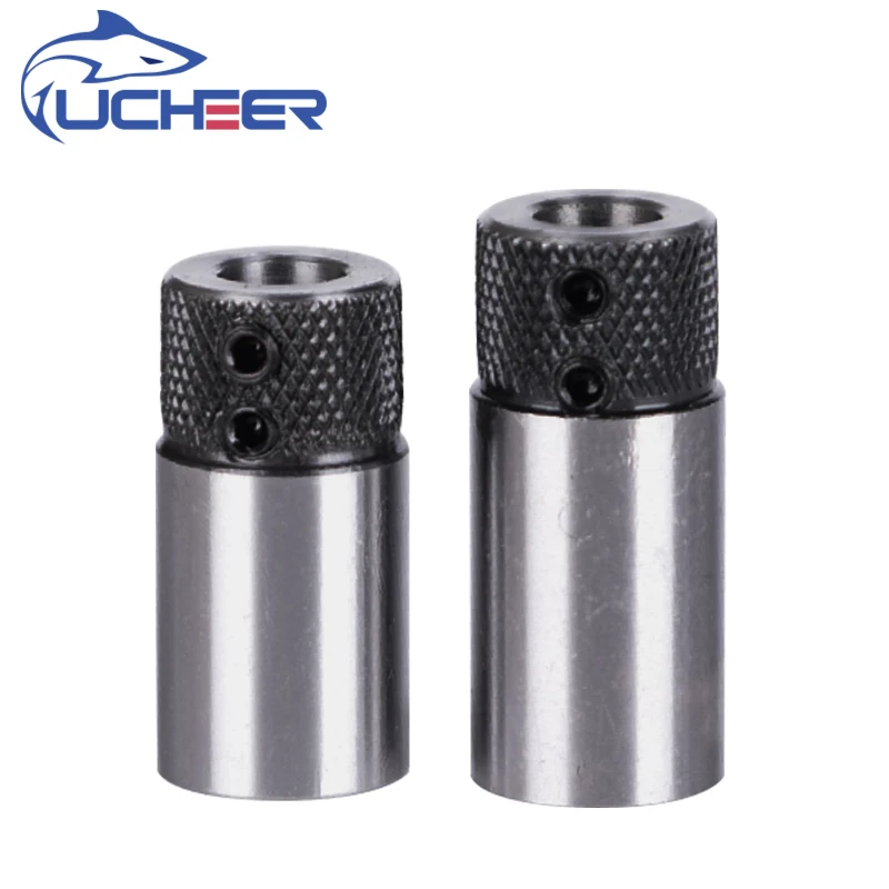 UCHEER 2pcs/set Woodworking Drill Bit Row Cross Sleeve Row Drill Clamp Sleeve Base on Drilling Rig