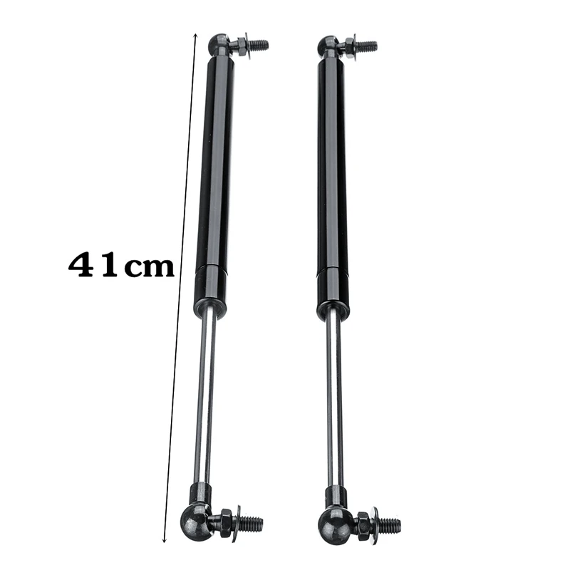 2Pcs Bonnet Hood Lift Supports Shock Gas Struts Steel 41cm Replacement Convenient Safe For Nissan Patrol Y61 Y62 1997-2018