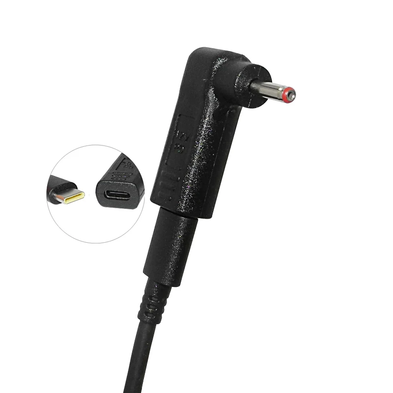 Переходник с разъемом USB Type C для Jumper Ezbook 3S 2 3 6 Pro USB-C «Мама» на 3,5*1,35 мм «папа», адаптер питания постоянного тока 12 В