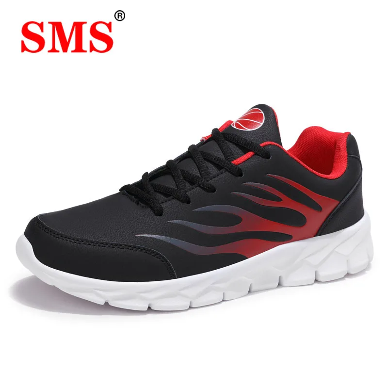 SMS Man Light Basketball Shoes Breathable Anti-slip Basketball Sneakers Men Lace-up Sports Gym Ankle Boots Shoes Basket Homme