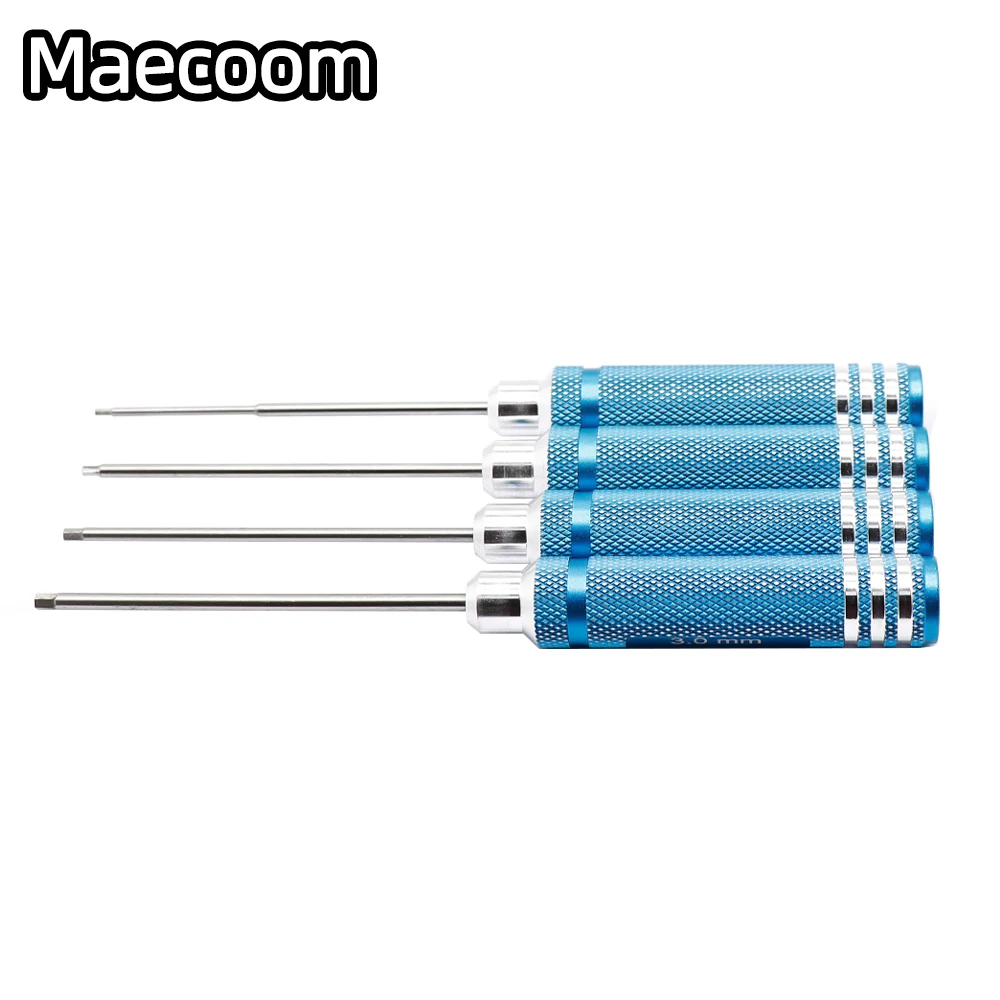 1,27/1,3/1,5/2,0/2,5/3,0 Mm blanco hexagonal de acero de herramienta del destornillador Kit para 3D impresora Rc helicóptero, coche y avión de herramienta de la reparación