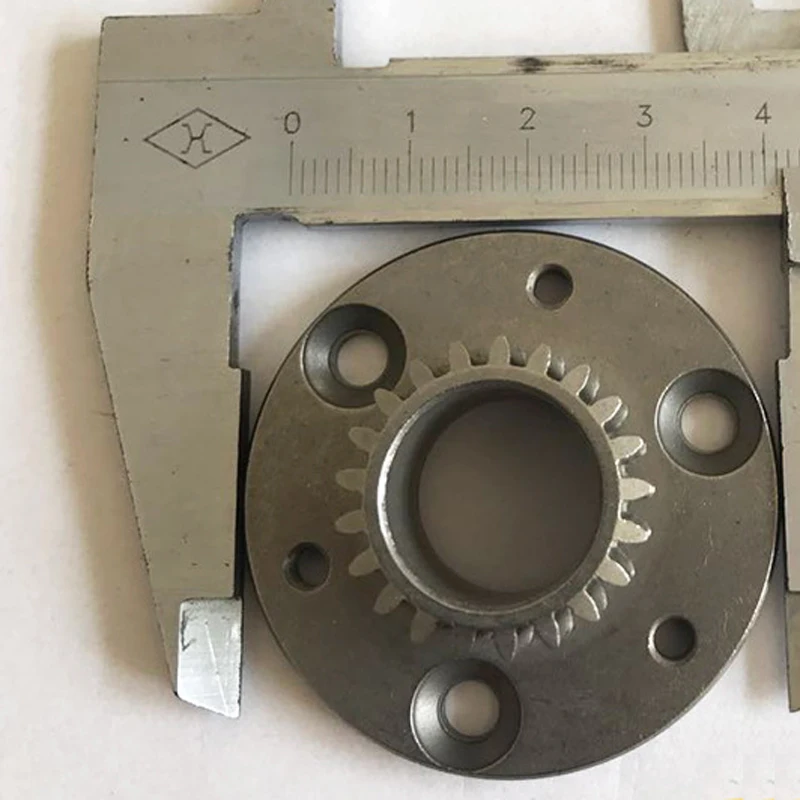 High quality PM gear synchronous belt wheel feeder gearbox double gear metal gear solid gear rack and pinion