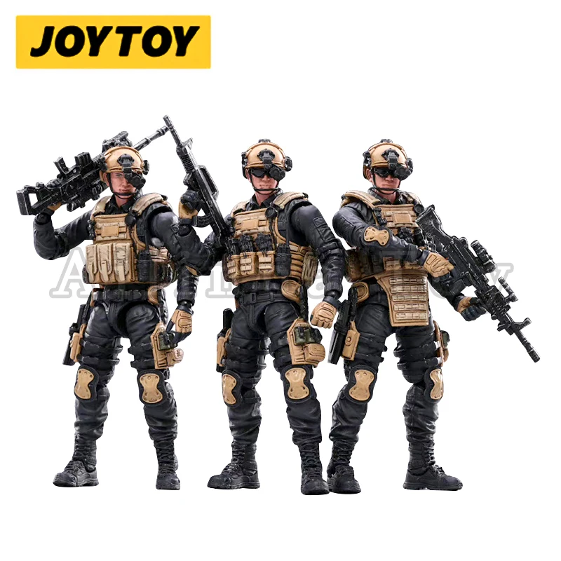 JOYTOY 1/18 Action Figure PAP Coleção de Forças Especiais Modelo Militar Brinquedo Anime