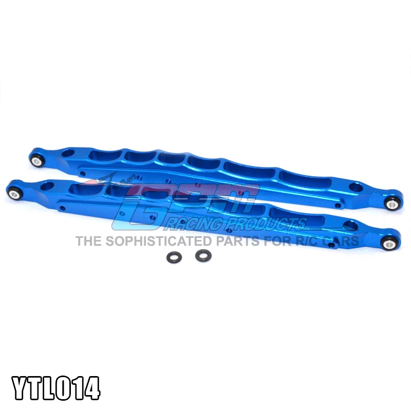 AXIAL 1/8 YETI XL AX90032 MONSTER BUGGY coche de escalada accesorios de actualización Metal aleación de aluminio quilla inferior trasera