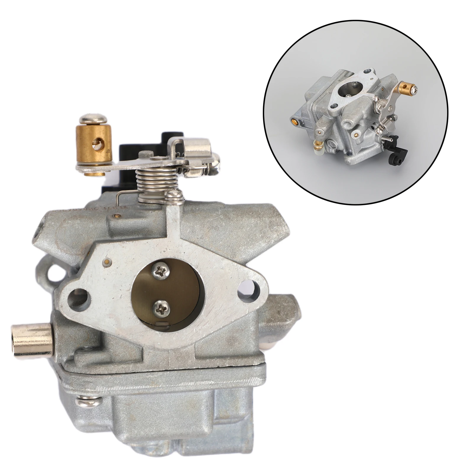 Topteng Carburetor Carb fit for Yamaha outboard 4 stroke F6 6 HP PN 6BX-14301-10