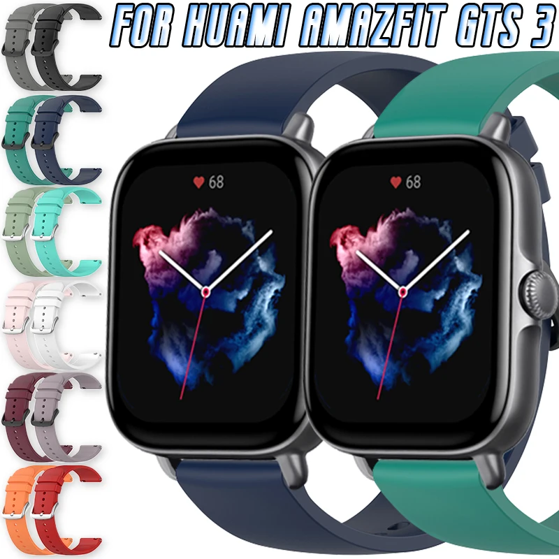 

Ремешок 20 мм для смарт-часов Huami Amazfit GTS 3, ремешок на запястье, быстросъемный спортивный браслет, аксессуары