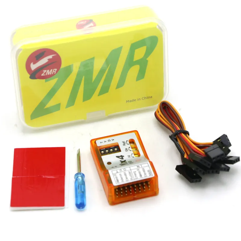 

ZMR NX4 PRO EVO Flight Controller 3D Flight Gyroscope Balance For Fixed-wing Aircraft Support Rate/Hold/Gyro Off Mode