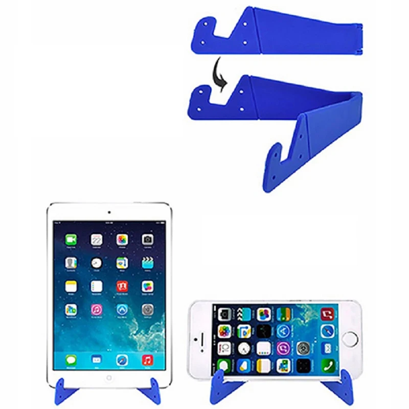 New Universal V Shape Foldable Mobile Cell Phone Stand Holder Adjustable Support Phone Holder For Smartphone Tablet Mount