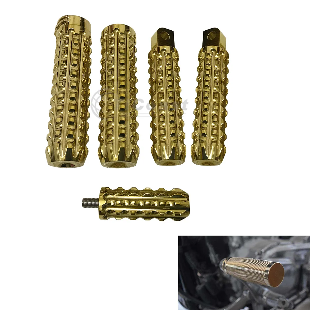 Motorcycle Hand Grips + Footrest Foot Pegs + Shifter Peg Kit For Harley Sportster XL883 XL1200 X48 X72