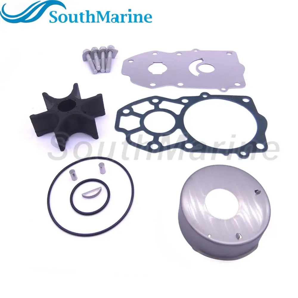 Boat Motor 6CB-W0078-00 Water Pump Repair Kit without Housing for  200HP 225HP 250HP Outboard Engine, 18-3474  Marine