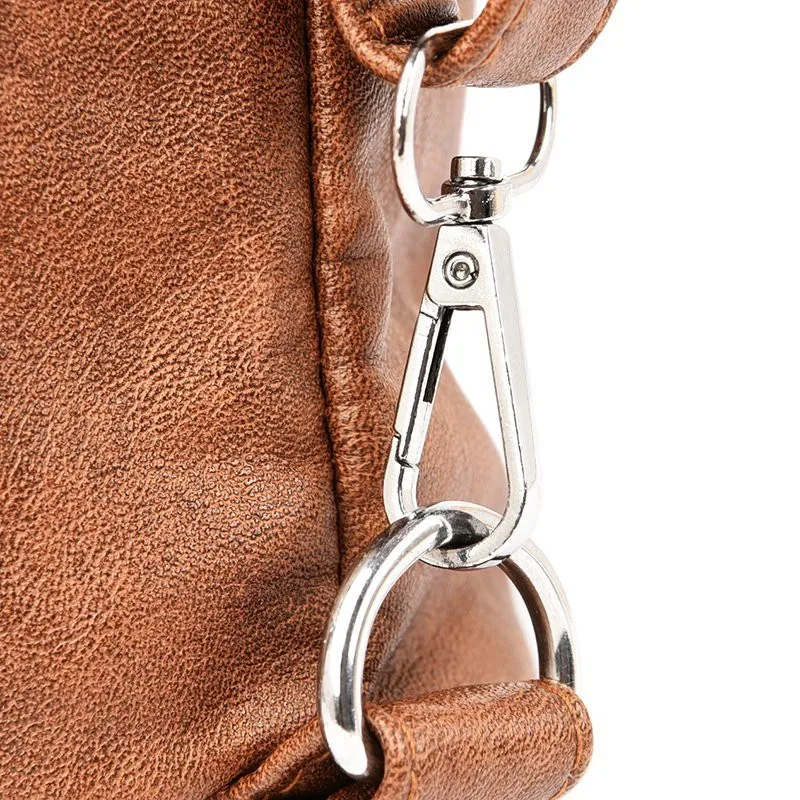 Vintage Frauen Umhängetasche Mode Pu Leder Umhängetasche Designer Geldbörse große Kapazität Handtasche Reisetasche Sack à main – Detail 25