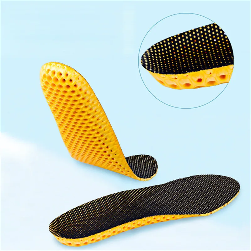 2PCS Insoles Orthopedic Memory Foam Sport Support Insert Woman Men Shoes Feet Soles Pad Orthotic Breathable Running Cushion