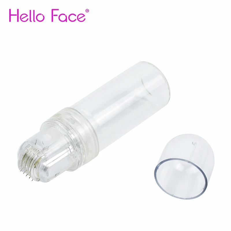 Derma Roller Hydra Roller 64 Pin Titanium needles Tips Microneedle Roller and Microinfusion Serum Applicator for Face Body Beard