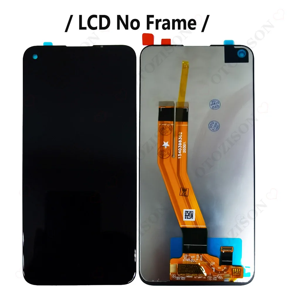 Super AMOLED LCD For Samsung Galaxy A11 LCD A115 SM-A115F/DS A115M Display M11 M115F Screen Touch Digitizer Assembly With Frame