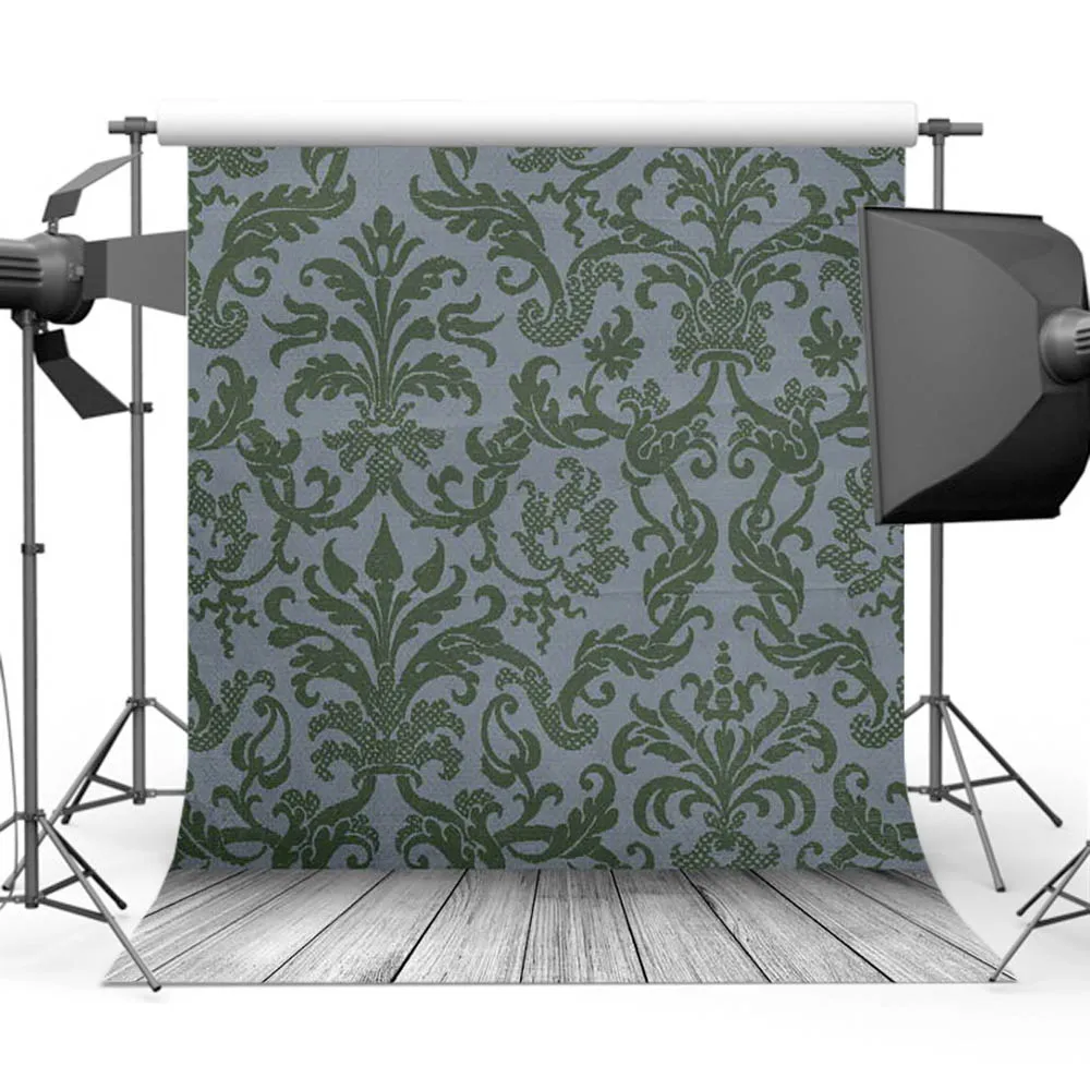 MOCSICKAOld Master Pattern Photography Backdrop Classic Damask Photo Background for Photographers Studio MR-0453