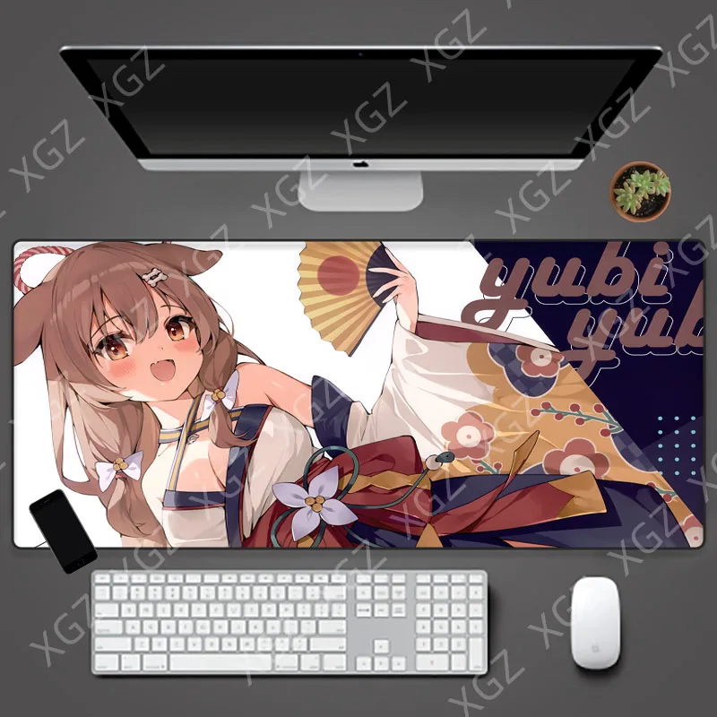 Yuzuoan XL New Product Hot Sale Anime Girl Game Pc Mouse Pad Game Desktop Computer Accessories Household Pad Watch Pioneer