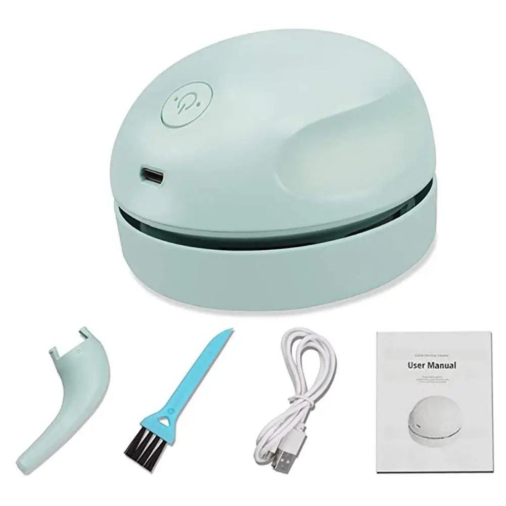 Mini Desktop Vacuum Cleaner Office Desk Dust Home Table Sweeper Desktop Cleaner NEW Random Color