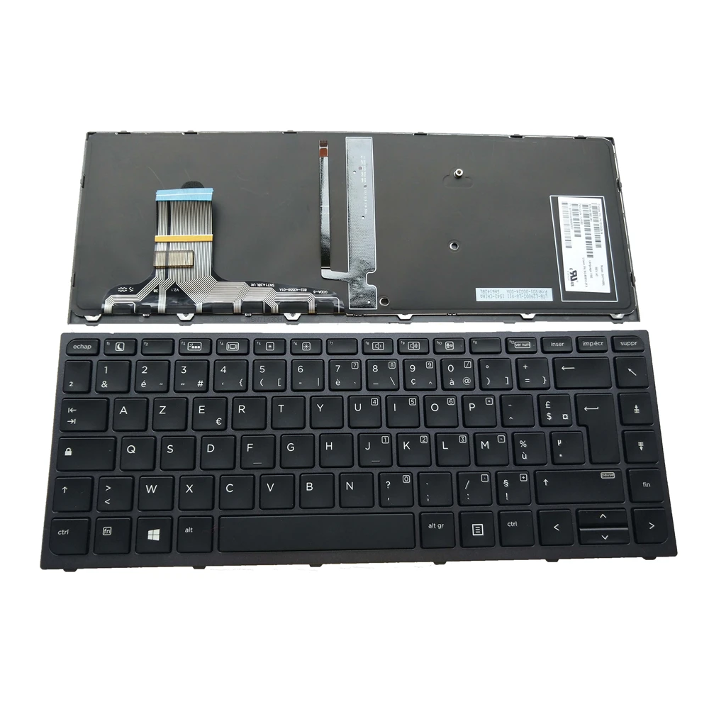 

New FR Latin Laptop Backlit Spanish Keyboard For HP Zbook Studio G3 G4 PK131C42A17 841681-161 French AZERTY Keyboards Backlight