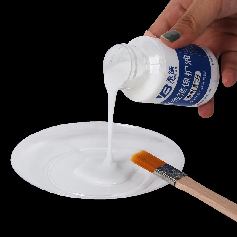 100ml Gilding Glue for Gold Leaf Foil Water-based Glue for Gold Foil Sheets Craft Paper Home Decoration Gilding Adhesive,DIY