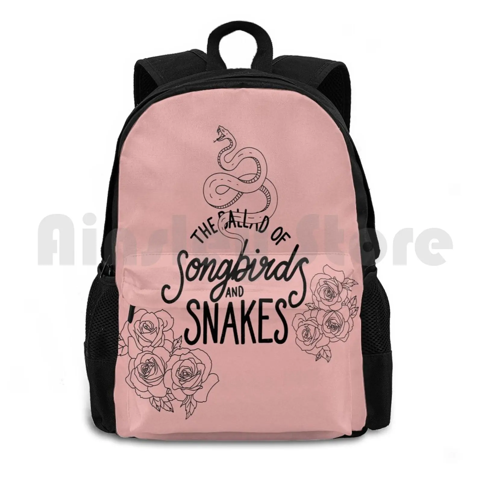 The Ballad Of Songbirds & Snakes-Design Outdoor Hiking Backpack Waterproof Camping Travel The Ballad Of Songbirds And Snakes